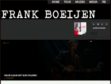 Tablet Screenshot of frankboeijen.nl